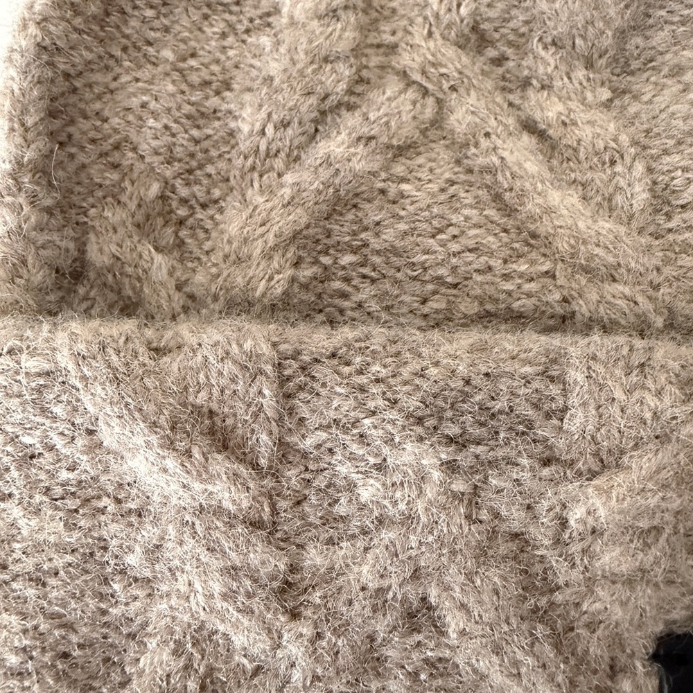 All Saints Taupe Knit Accessory - Picture 5 of 5